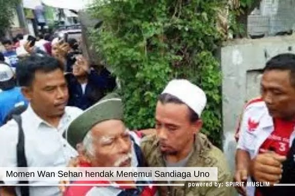 Momen Wan Sehan Hendak Menemui Sandiaga Uno